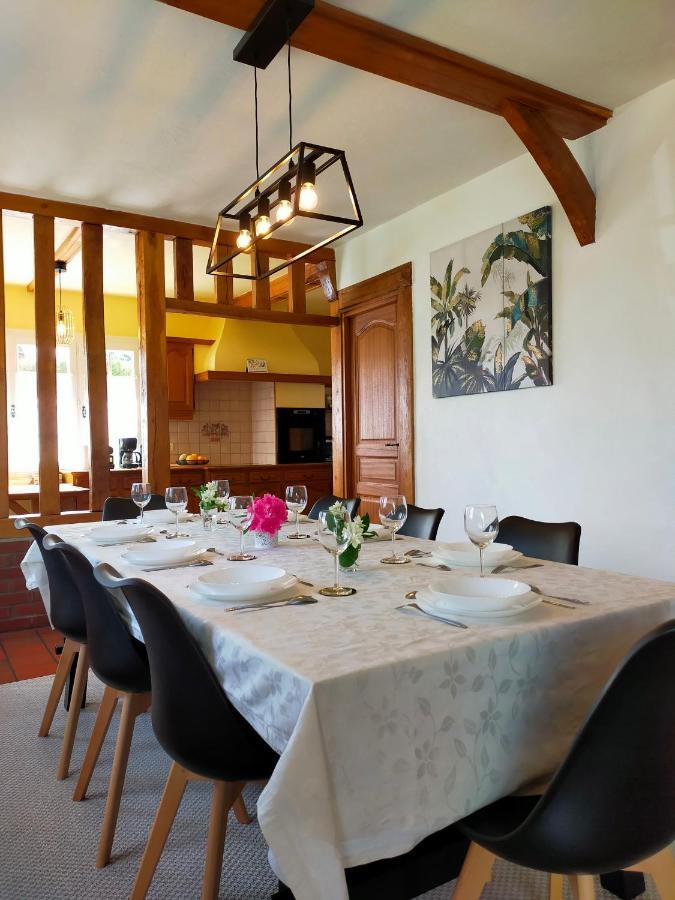Maison 110 M² Cosy Au Calme Avec Jardin De 1000 M² Pont-Audemer Luaran gambar